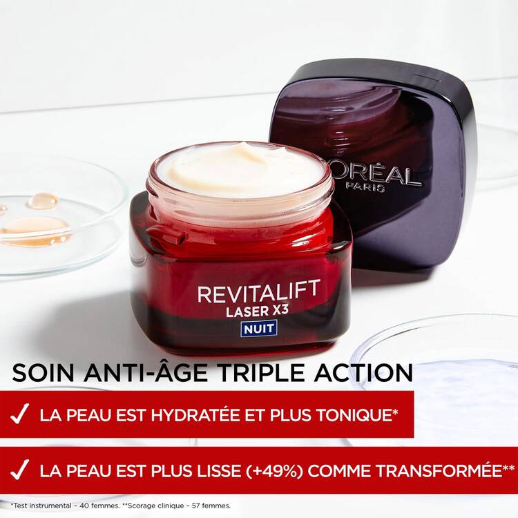 L’ORÉAL PARIS REVITALIFT LASER SOIN ANTI-AGE (NUIT) TRIPLE ACTION 50ML