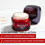 L’ORÉAL PARIS REVITALIFT LASER SOIN ANTI-AGE (NUIT) TRIPLE ACTION 50ML