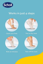 SCHOLL PEDIMASK NUTRIENTE WITH 3 OILS COMPLEX 1 PAIR
