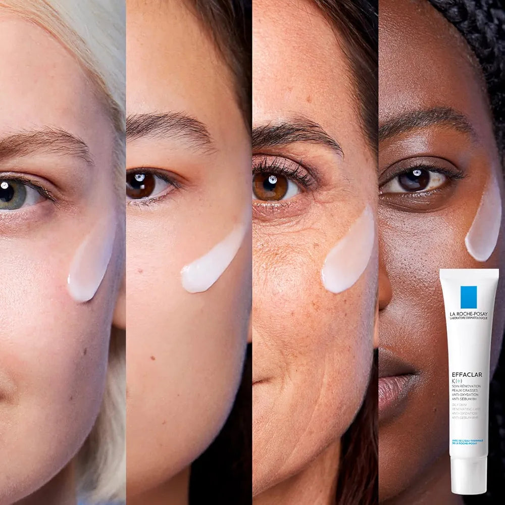 LA ROCHE POSAY EFFACLAR K+ SOIN RÉNOVATION PEAUX GRASSES ANTI-OXYDATION ANTI-SÉBUM 8H 40ML