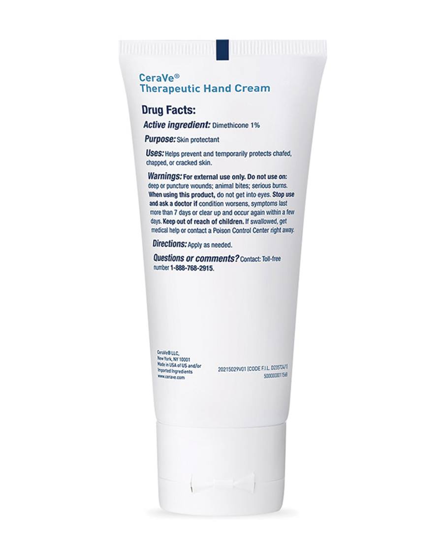 CERAVE THERAPUTIC HAND CREAM FOR NORMAL AND DRY SKIN  85G