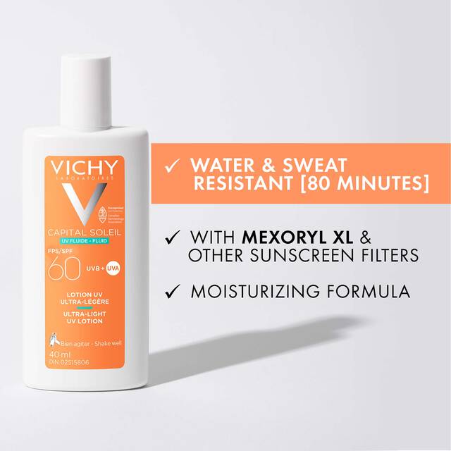 VICHY CAPITAL SOLEIL TINTED LOTION UV ULTRA LIGHT SPF60 45ML