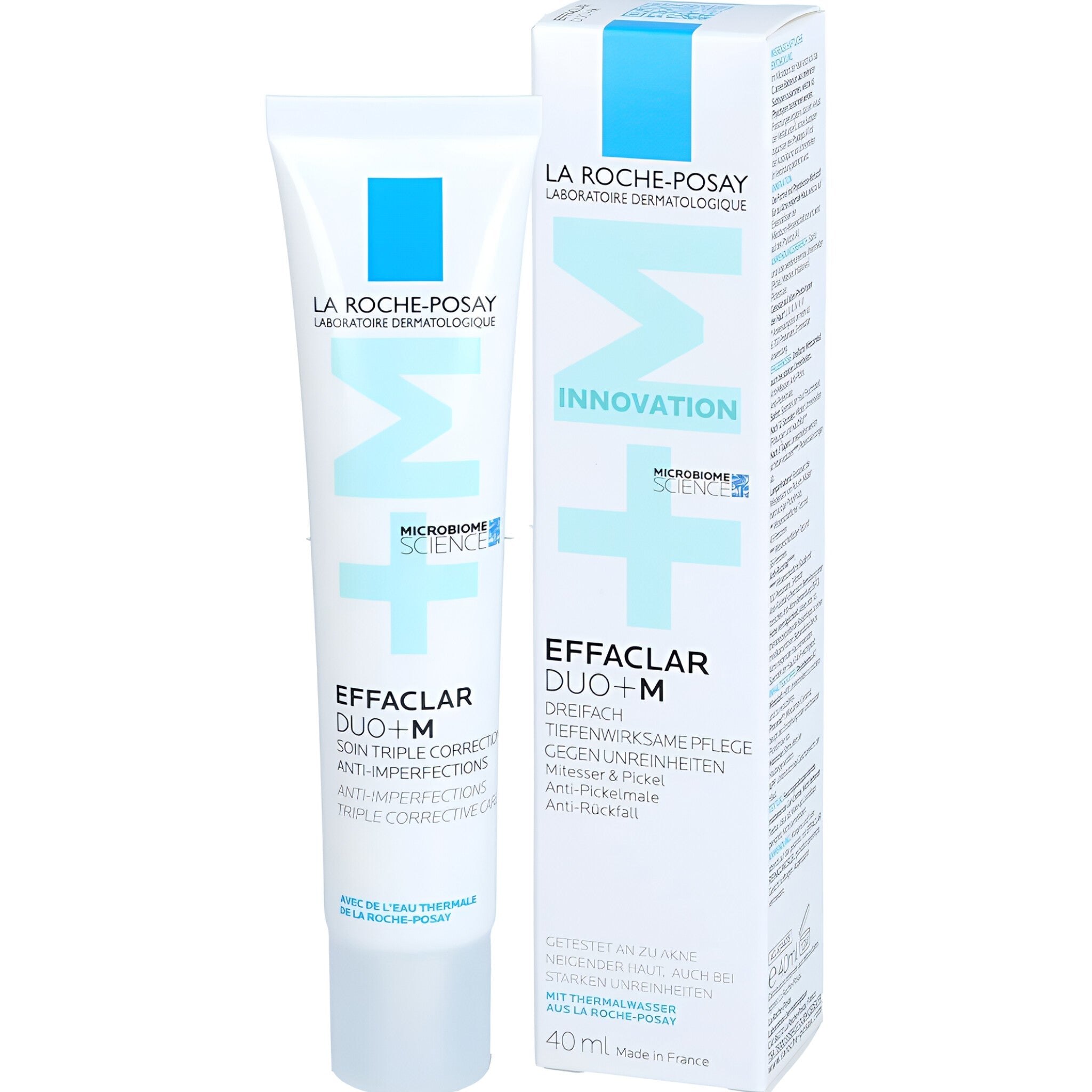 LA ROCHE POSAY EFFACLAR DUO +M ANTI IMPERFECTIONS TRIPLE CORRECTIVE CARE 40ML