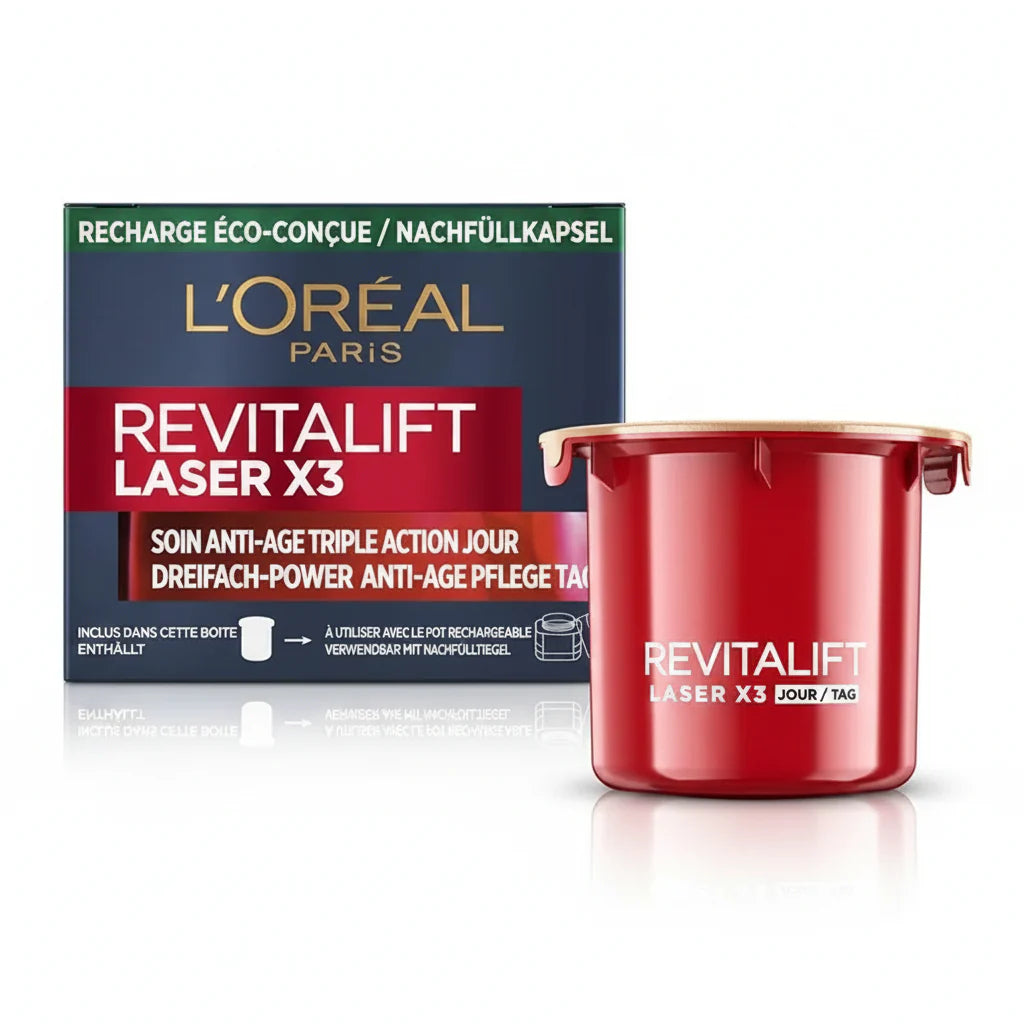 L’ORÉAL PARIS REVITALIFT LASER ×3 CRÈME DE JOUR (RECHARGE) 50ML