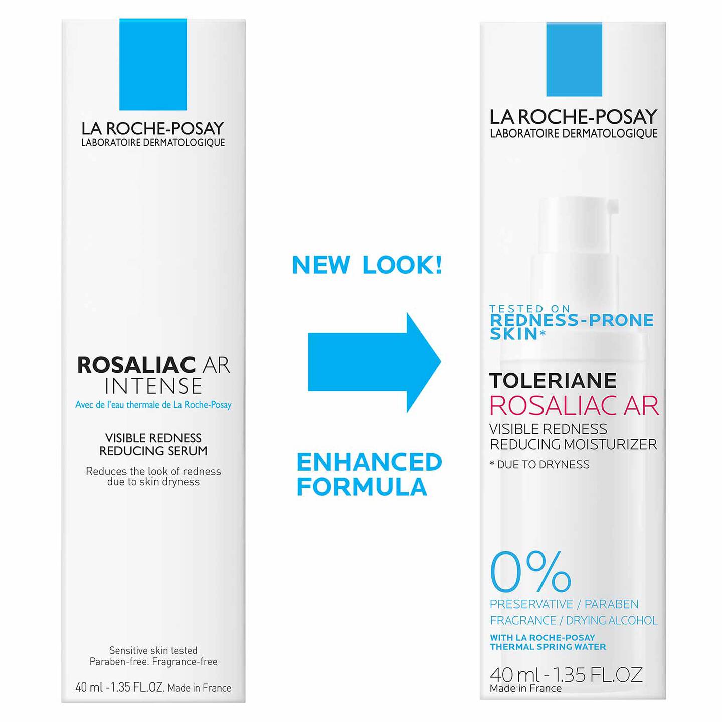 LA ROCHE POSAY TOLERIANE ROSALIAC AR VISIBLE REDNESS REDUCING CREAM 40ML