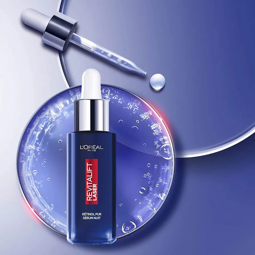 L’ORÉAL PARIS REVITALIFT LASER SERUM NUIT 0.2% RETINOL PUR 30ML