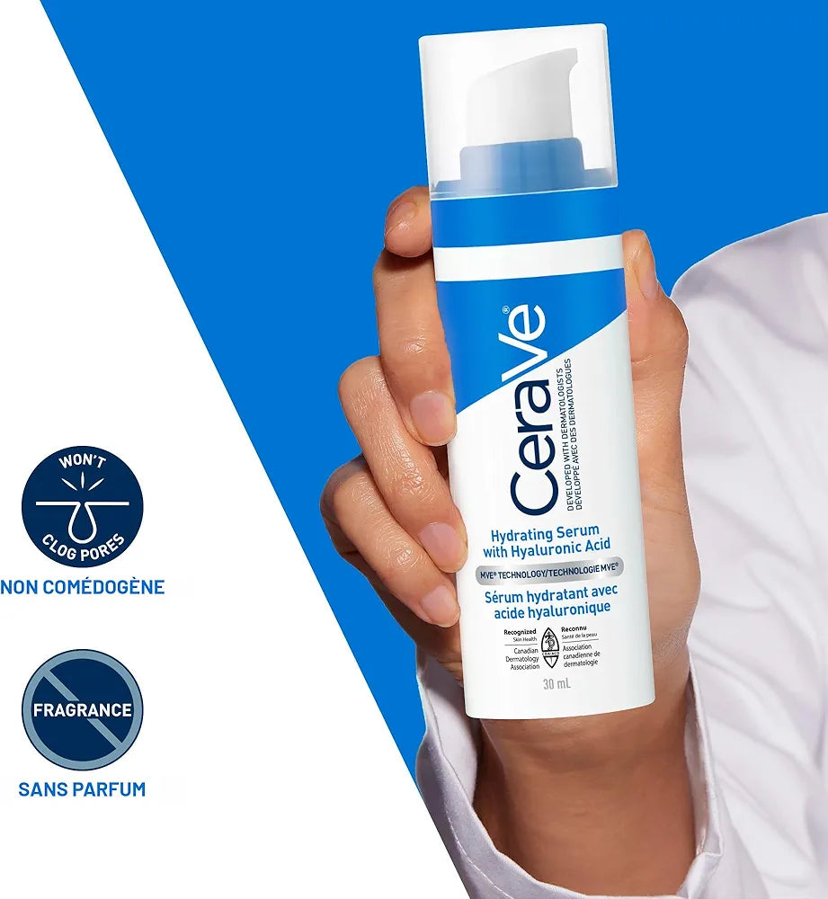 CERAVE HYDRATING  SERUM WITH HYALURONIC ACID 30 ML