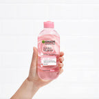GARNIER SKIN ACTIVE SOLUTION MICELLAIRE TOUT EN 1 À L'EAU DE ROSE PEAUX TERNES ET SENSIBLES 400ML
