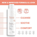 AVÈNE LAIT DÉMAQUILLANT POUR PEAUX SENSIBLES SÈCHES 200ML