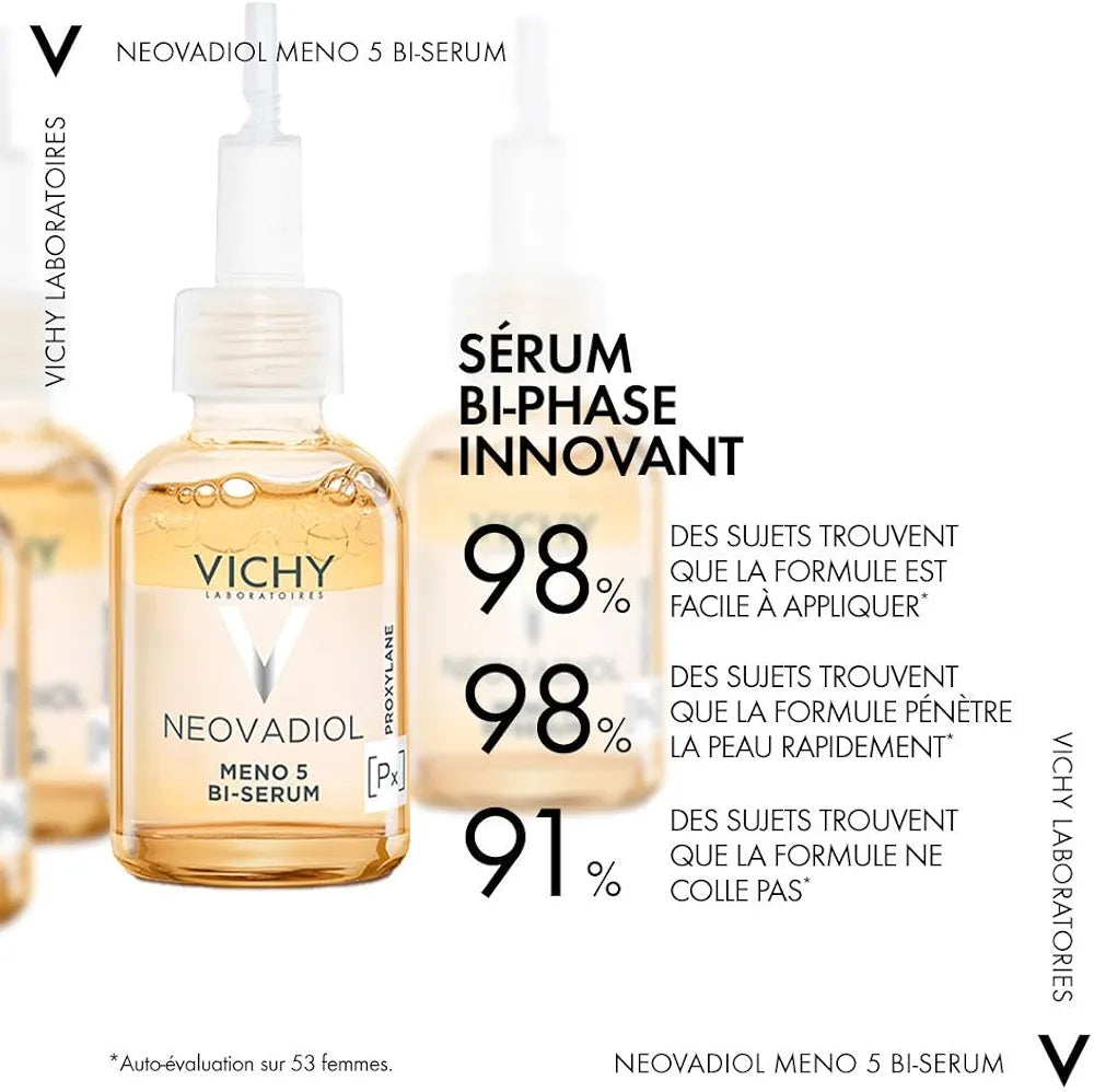 VICHY NEOVADIOL PERI & POST-MENOPAUSE MENO 5 BI-SERUM RELÂCHEMENT & TÂCHES BRUNES 30ML
