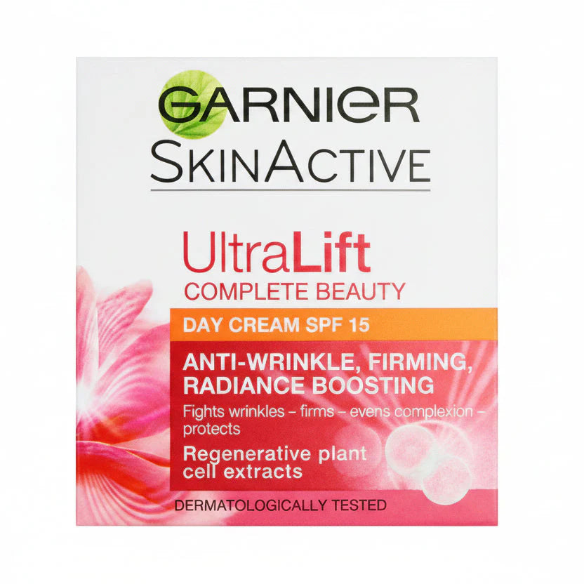 GARNIER SKINACTIVE ULTRALIFT COMPLETE BEAUTY – CRÈME DE JOUR SPF15 (50 ML)