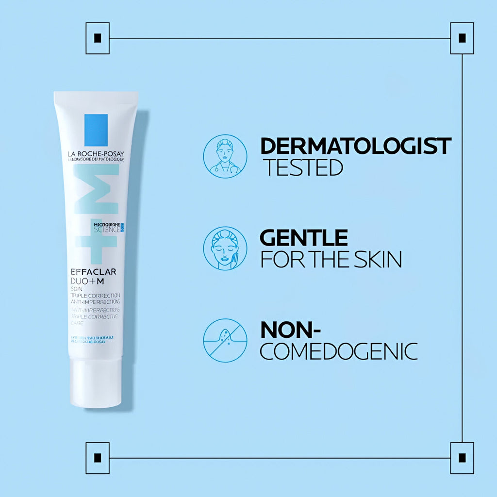 LA ROCHE POSAY EFFACLAR DUO +M ANTI IMPERFECTIONS TRIPLE CORRECTIVE CARE 40ML