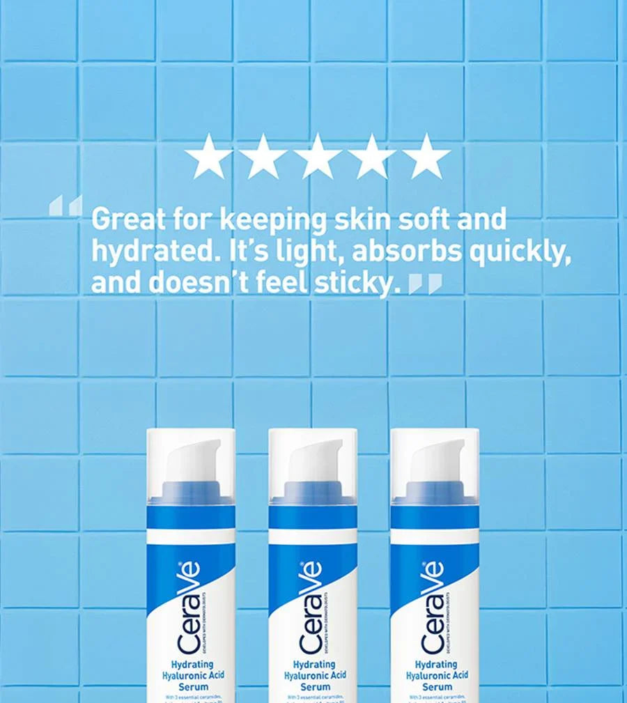 CERAVE HYDRATING  SERUM WITH HYALURONIC ACID 30 ML