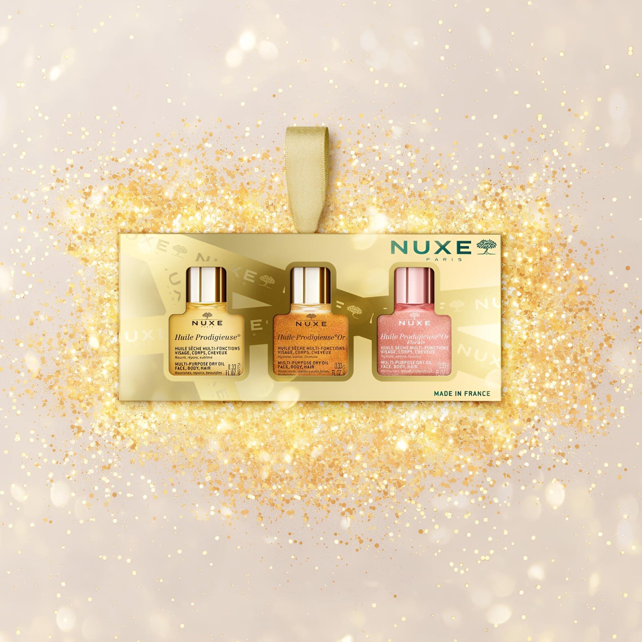 NUXE COFFRET TRIO HUILE PRODIGIEUSE( 10 ML CHACUN)