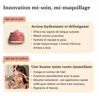 EMBRYOLISSE SOIN BLUSH DE PEAU CRÈME VISAGE DÉFATIGANTE ROSE LUMIÈRE 50ML