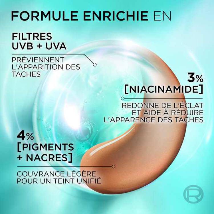 L’ORÉAL PARIS BRIGHT REVEAL FLUIDE ANTI-UV TEINTÉ SPF50+ 50ML