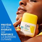 CERAVE FLUIDE HYDRATANT INVISIBLE , PEAUX NORMALES À SÈCHES SPF 50 PA++++ 50 ML