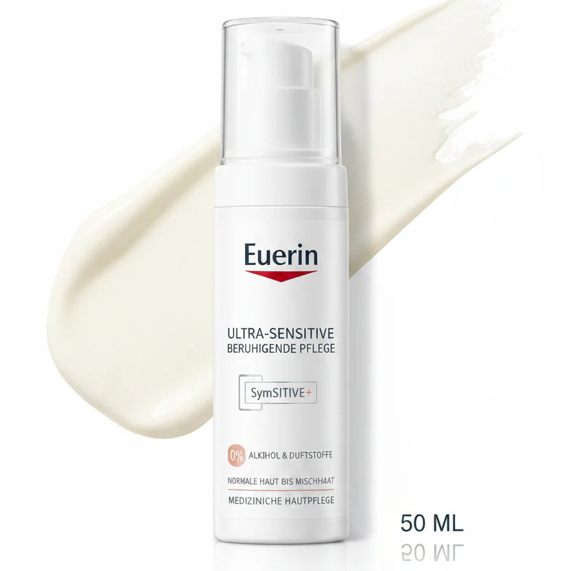 EUCERIN ULTRA SENSITIVE SOINS APAISANT POUR PEAU NORMAL À MIXTE 50ML