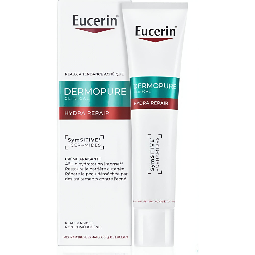 EUCERIN DERMOPURE HYDRA REPAIR , CRÈME APAISANTE 40 ML