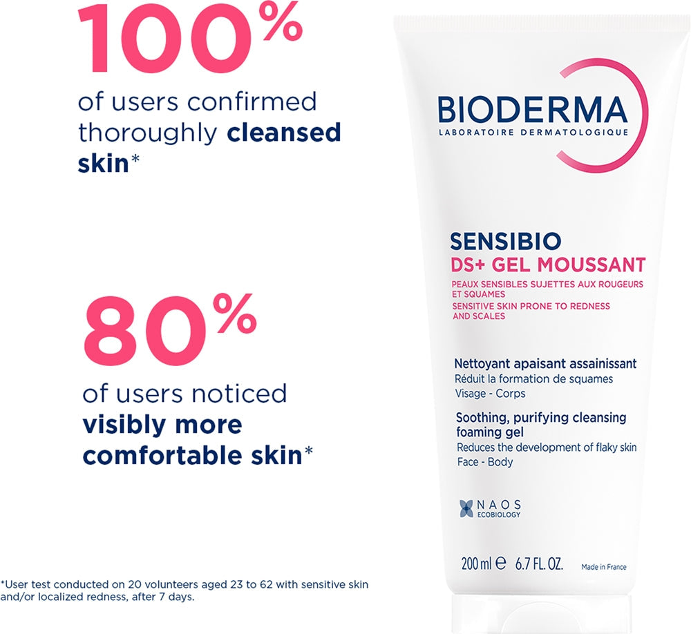 BIODERMA SENSIBIO DS+ GEL MOUSSANT 200ML