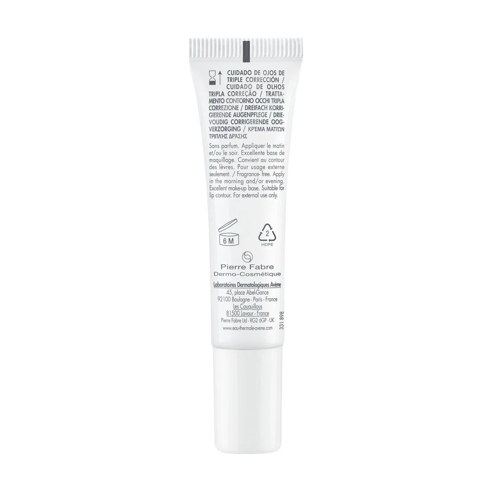 AVÈNE HYALURON ACTIVE B3 SOIN REGARD TRIPLE CORRECTION 15ML