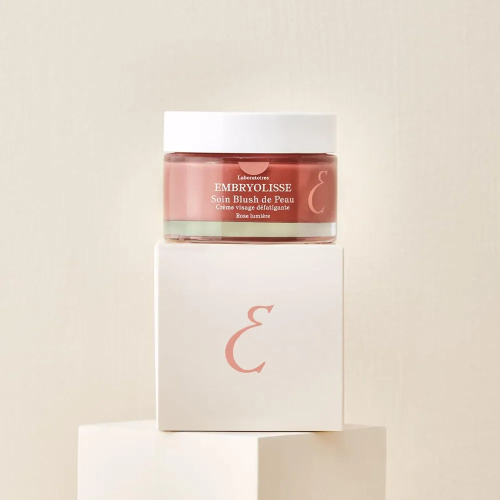 EMBRYOLISSE SOIN BLUSH DE PEAU CRÈME VISAGE DÉFATIGANTE ROSE LUMIÈRE 50ML
