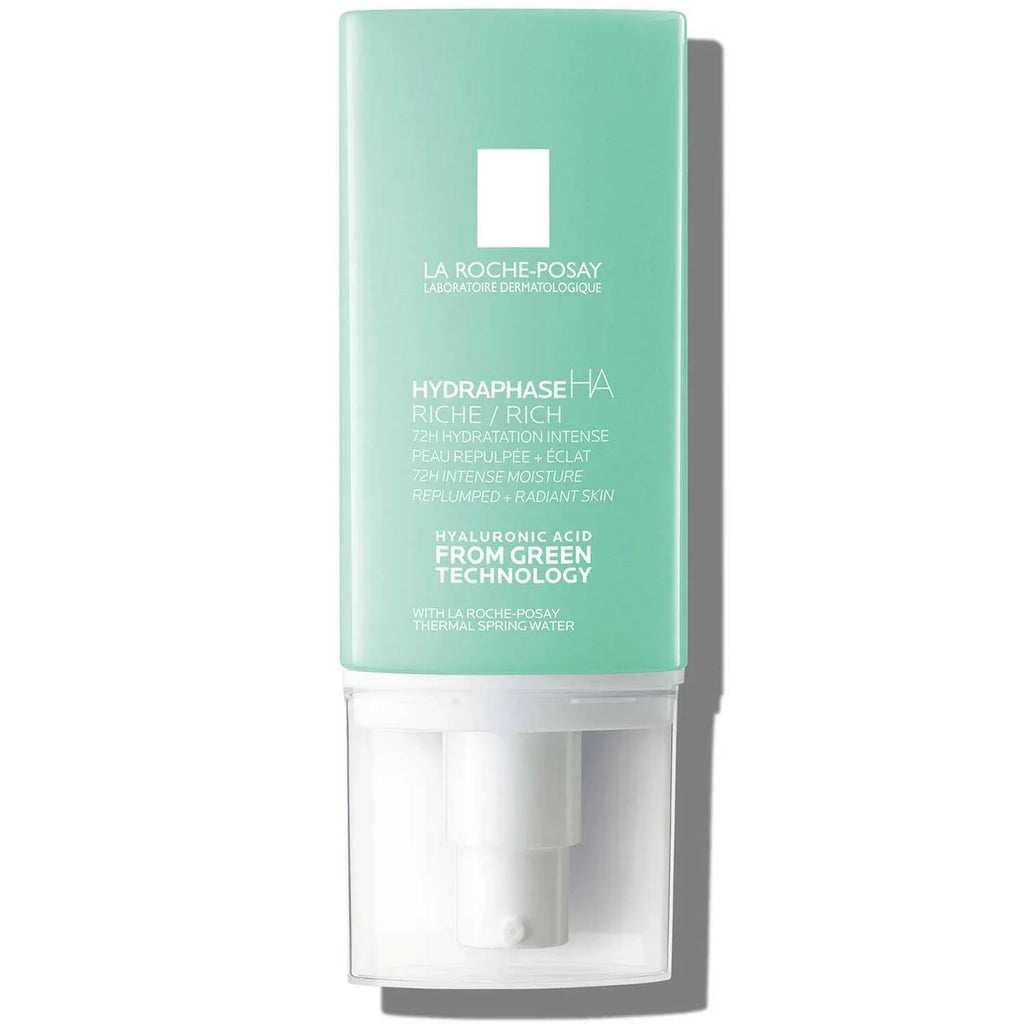 LA ROCHE POSAY HYDRAPHASE HA RICHE 72H HYDRATATION INTENSE PEAU REPULPÉE + ÉCLAT 50ML