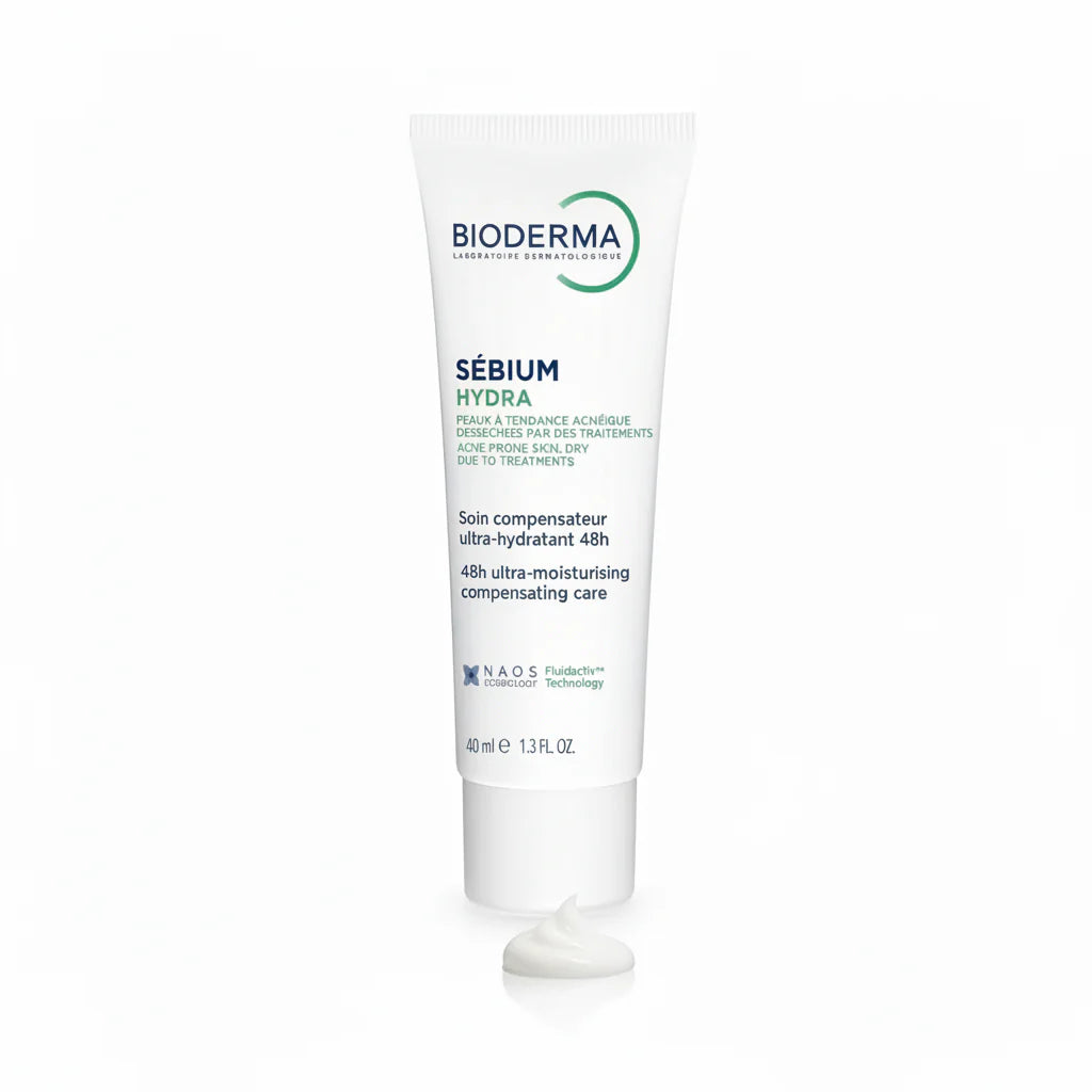 BIODERMA SÉBIUM HYDRA SOIN COMPENSATEUR ULTRA HYDRATANT 48H 40ML