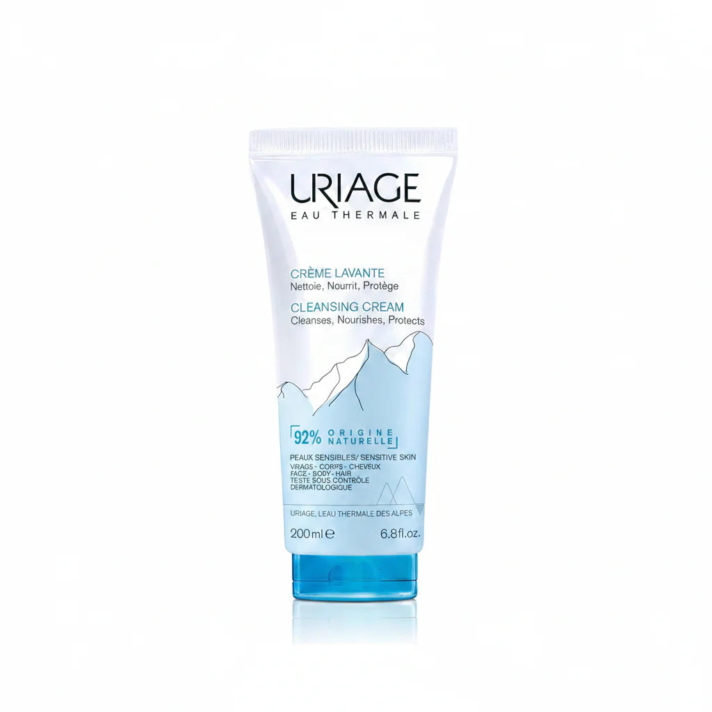 URIAGE EAU THERMALE CRÈME LAVANTE POUR LES PEAUX SENSIBLES 200ML