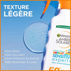GARNIER SPRAY GÂCHETTE SENSITIVE EXPERT+ ENFANTS  TRÈS HAUTE PROTECTION SPF50 270ML