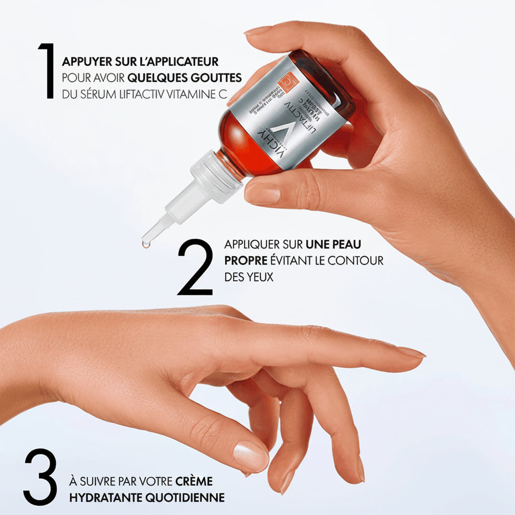 VICHY LIFTACTIV SUPREME VITAMIN C 15% SERUM CORRECTEUR ILLUMINATEUR DE PEAU