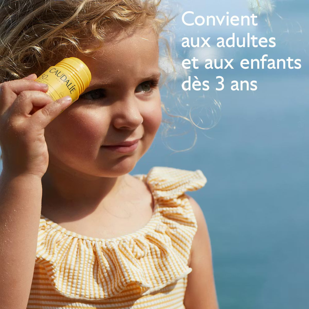 CAUDALIE VINOSUN PROTECT  STICK INVISIBLE HAUT PROTECTION VISAGE , LÈVRES ET ZONES SESIBLE 15 G