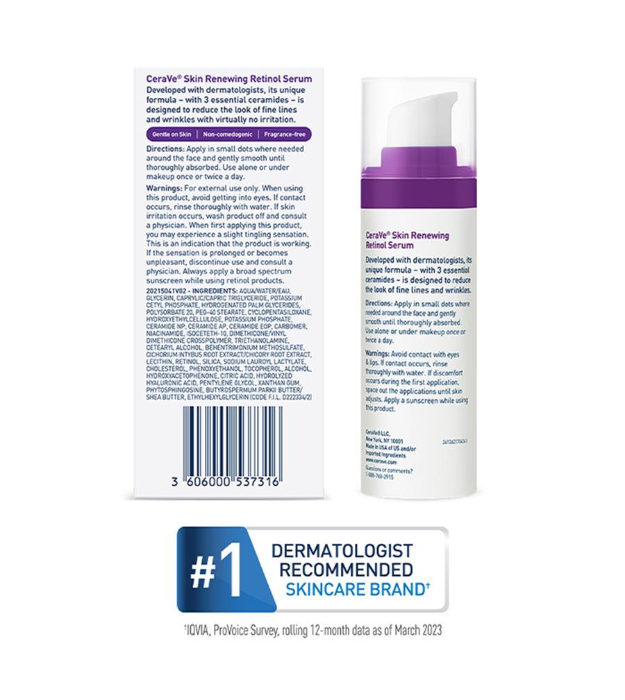 CERAVE SKIN RENEWING RETINOL SERUM 30ML