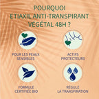 ETIAXIL ANTI-TRANSPIRANT BIO COCO PROTECTION 48H PEAUX SENSIBLES 50ML