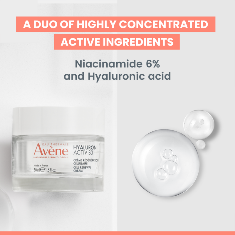 AVÈNE HYALURON ACTIVE B3 CELL RENEWAL CREAM  50ML
