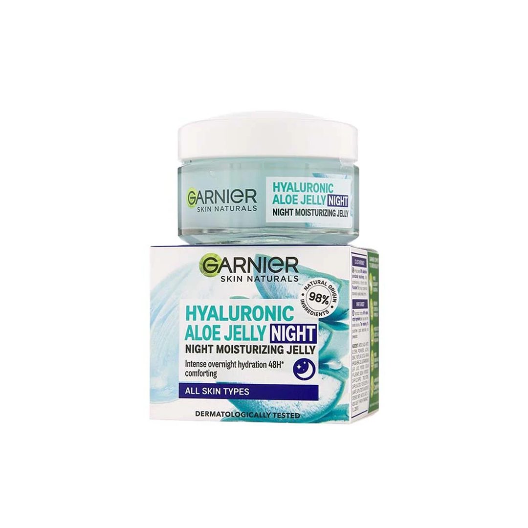GARNIER SKIN ACTIVE HYALURONIC ALOE JELLY NIGHT MOISTURIZER 50ML