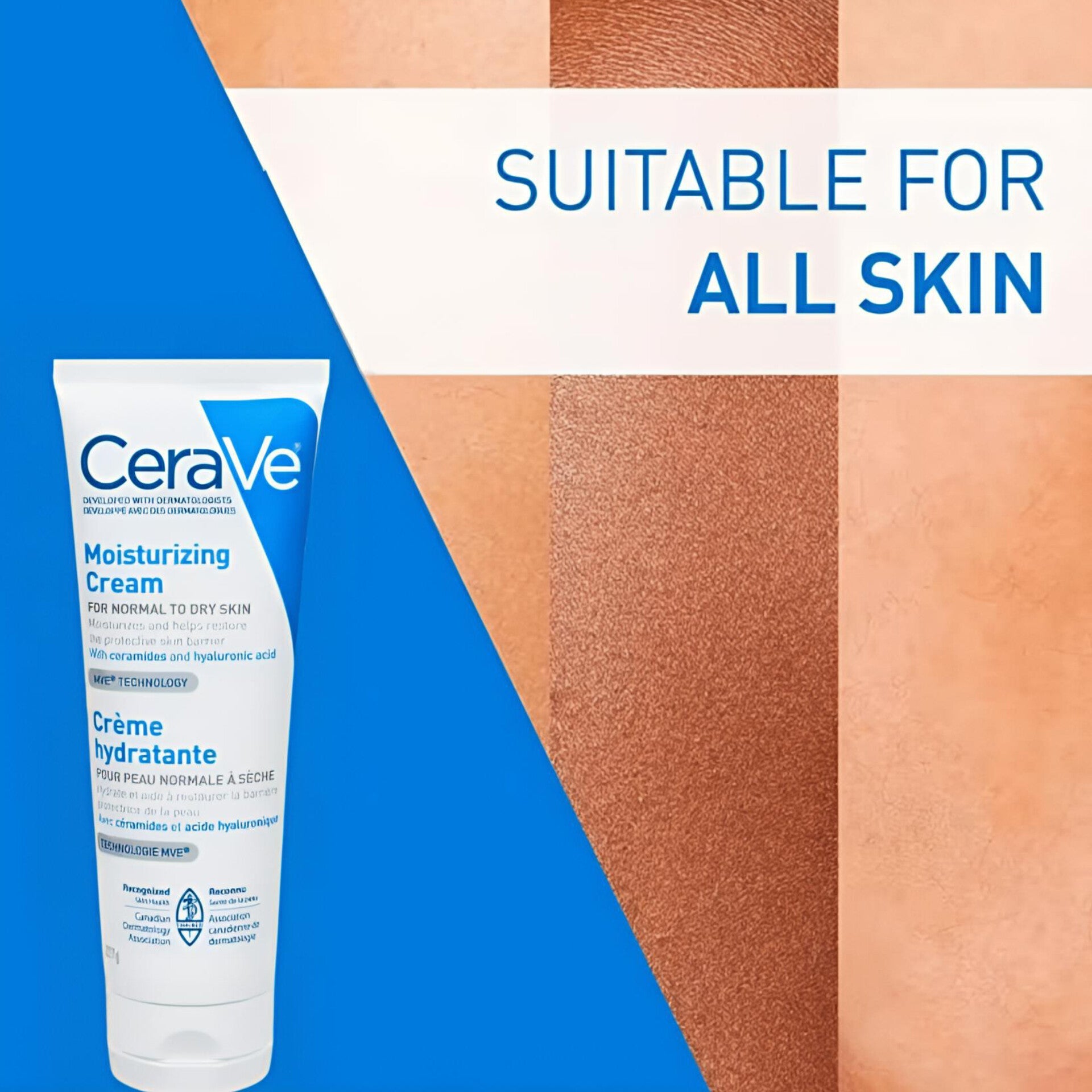 CERAVE MOISTURING CREAM FOR NORMAL TO DRY SKIN 227G