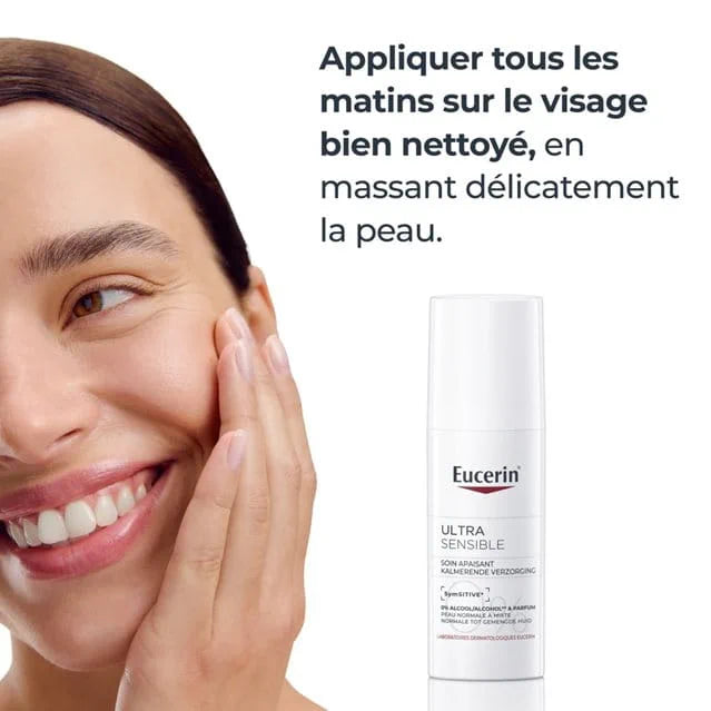EUCERIN ULTRA SENSITIVE SOINS APAISANT POUR PEAU NORMAL À MIXTE 50ML