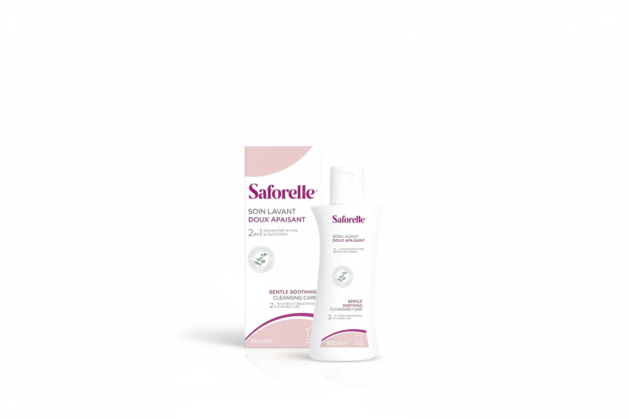 SAFORELLE SOIN LAVANT DOUX APAISANT 2 EN 1 INCONFORT INTIME & QUOTIDIEN 100ML