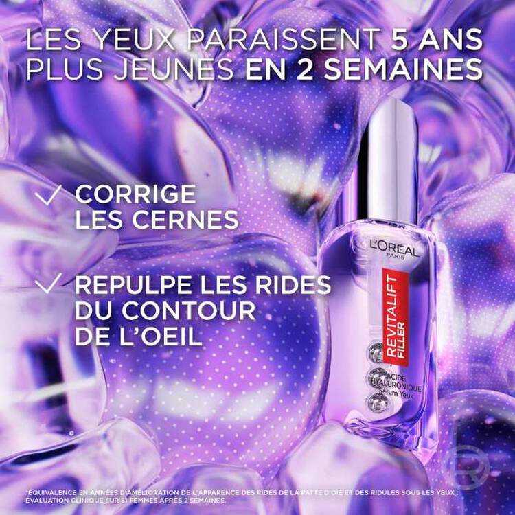 L’ORÉAL PARIS REVITALIFT FILLER HYALURONIC ACID EYE SERUM 20ML