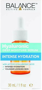 BALANCE ACTIVE FORMULA - HYALURONIC DEEP MOISTURE & INTENSE HYDRATION SERUM 30ML