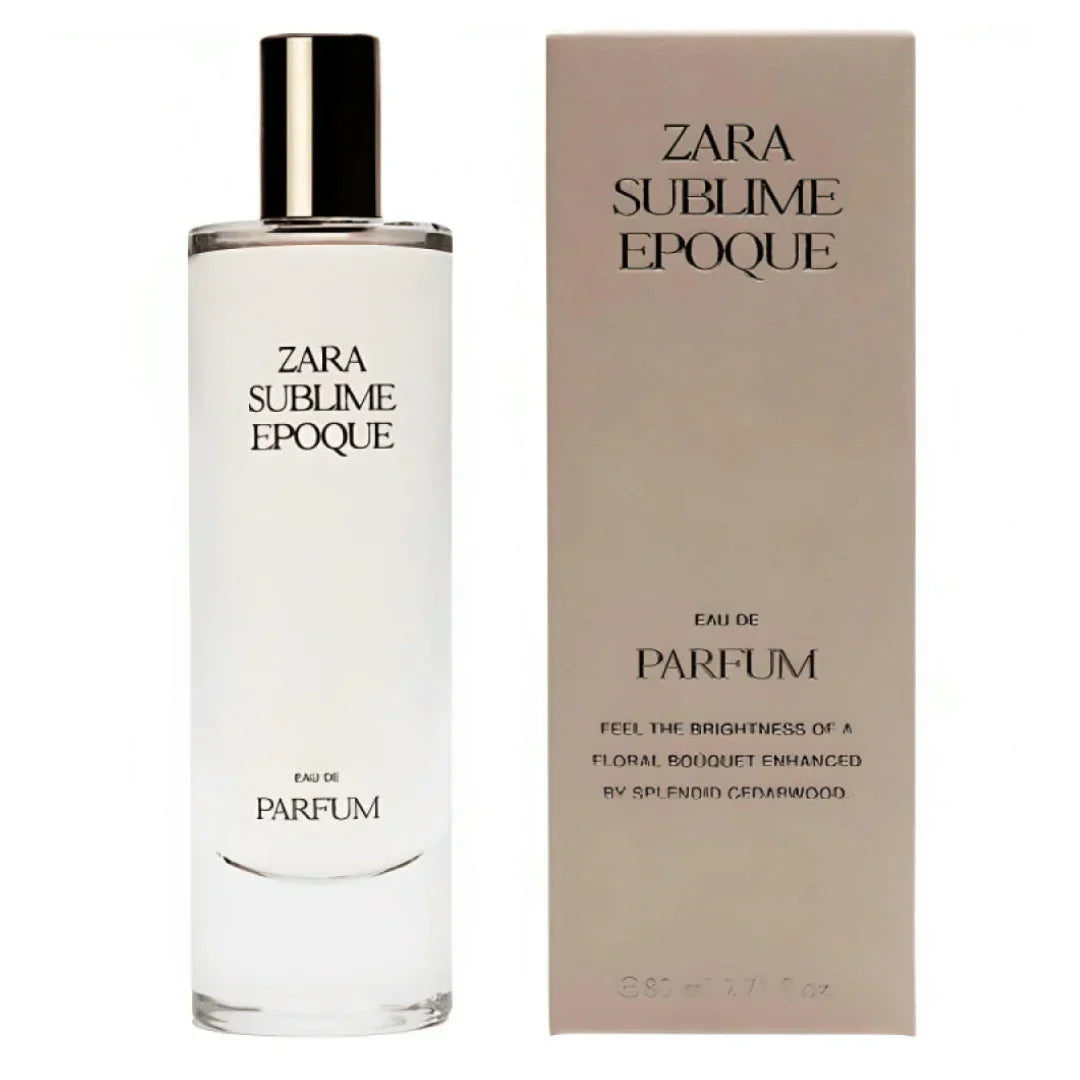 ZARA EAU DE PARFUM SUBLIME ÉPOQUE 80ML